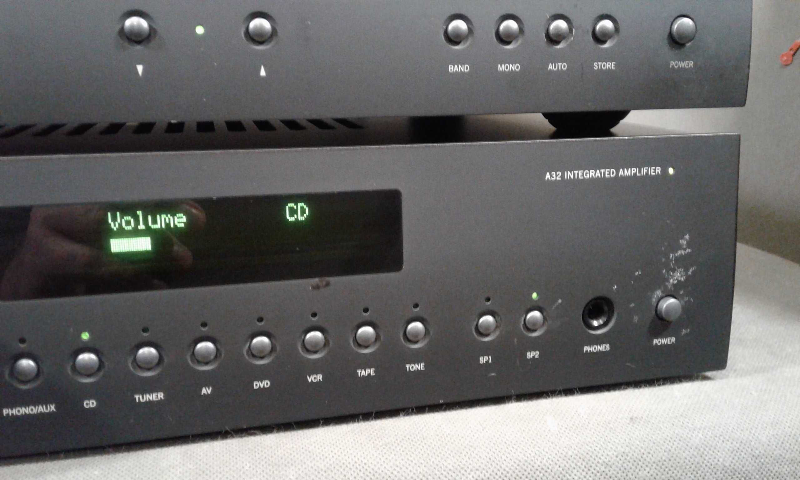 ARCAM A-32+ARCAM T-21,zestaw stereo