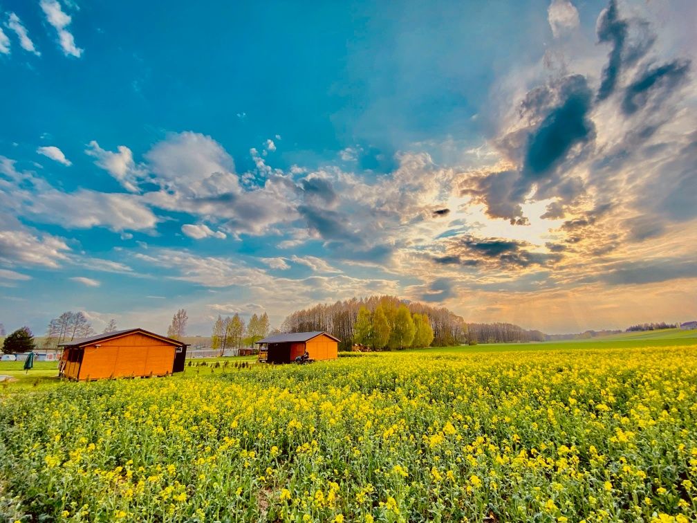 Domek letniskowy nad jeziorem Skarlińskim, domki, wędkowanie mazury