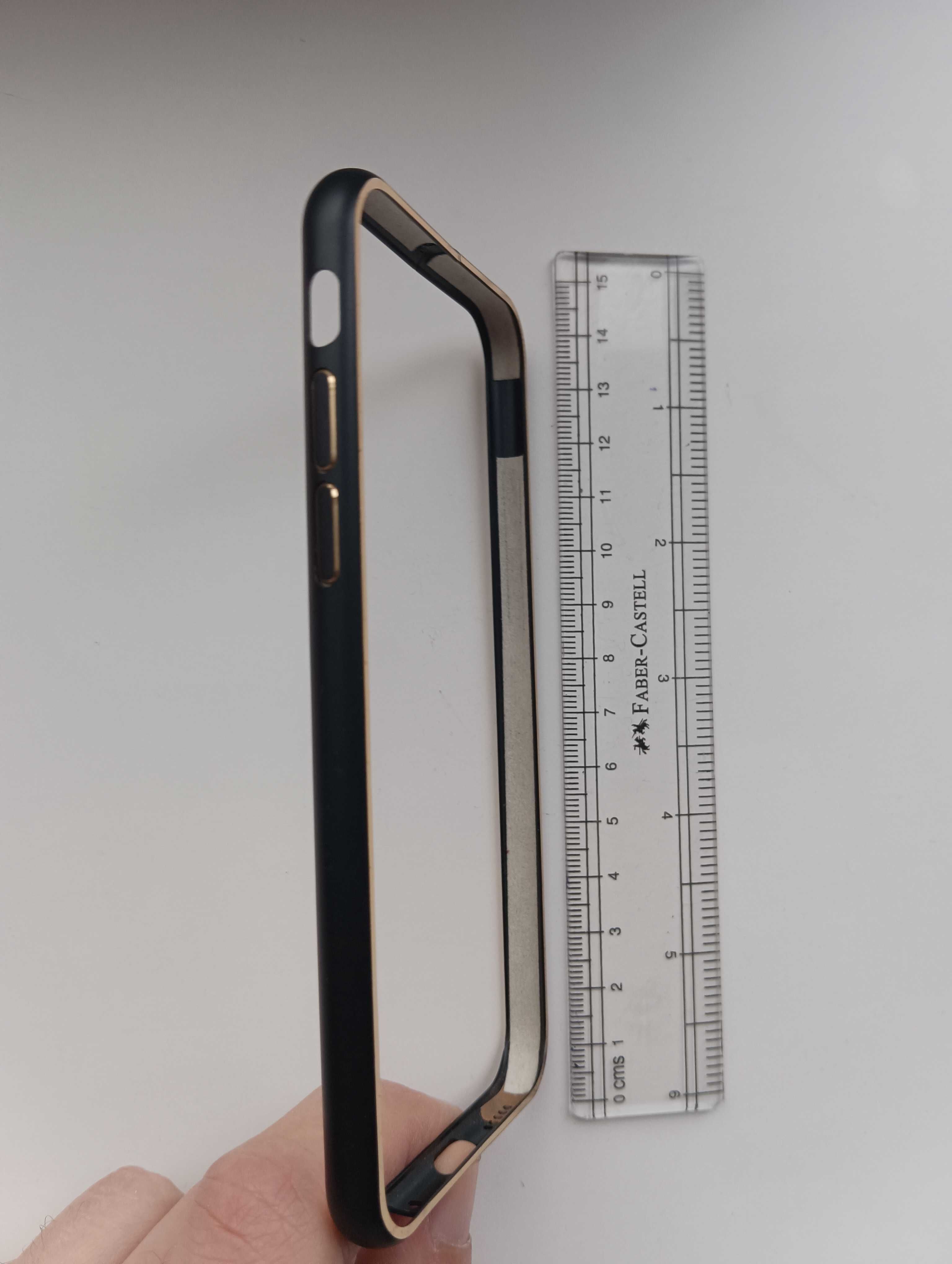 Чехол бампер (gold/black) для  iPhone 6 /  iPhone 6S