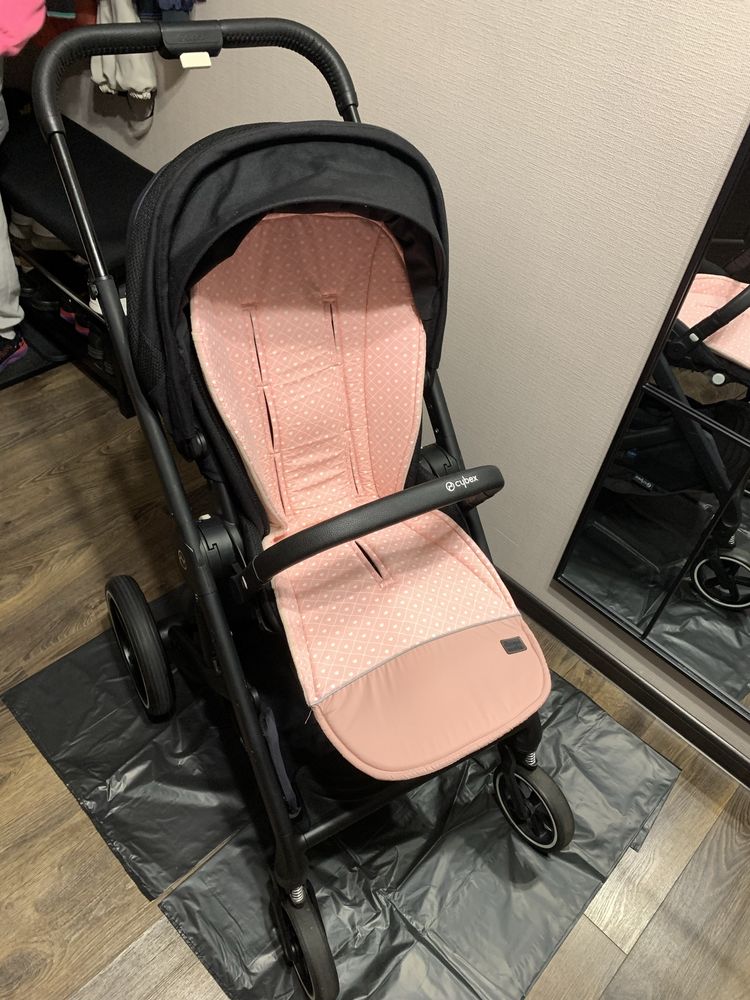 Коляска 2 в 1 Сайбекс ( Cybex Balios S Lux 2023 Moon Black