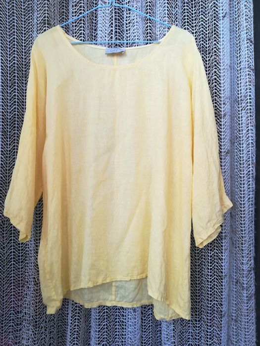 Туника льняная лен 100% оверсайз