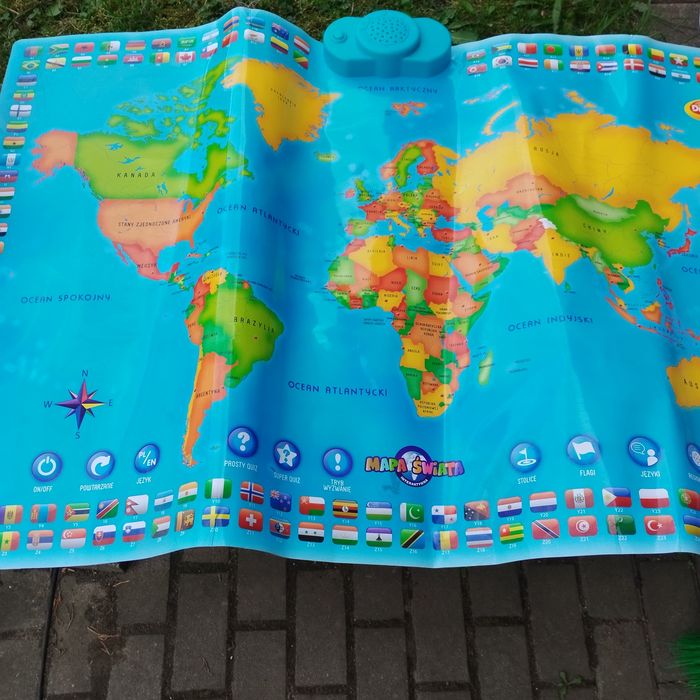 Mapa świata dumel Discovery