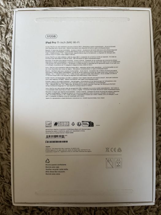 iPad Pro M4 512 Gbs como novo