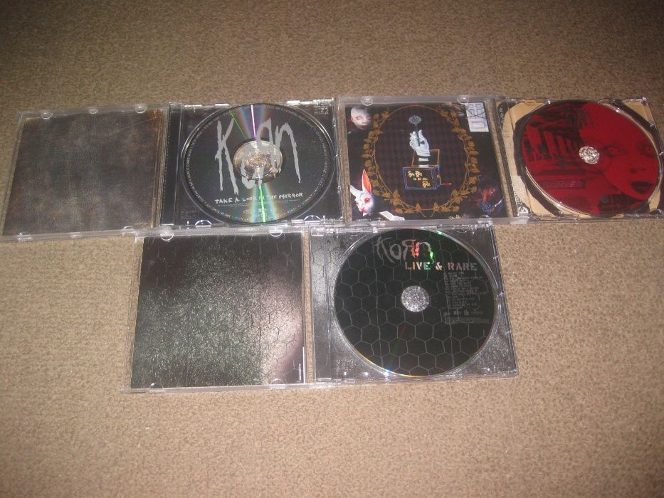 7 CDs dos "Korn"/Portes Grátis