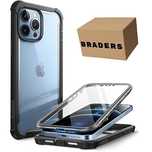 Etui Supcase do iPhone 13 Pro - czarne plecki ochronne, pancerna obudo