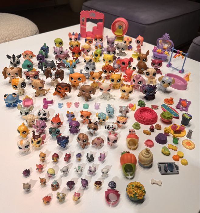 Ogromny zestaw figurek Littlest Pet Shop