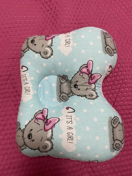 Подушка ортопелична для немовлят при кривошиї