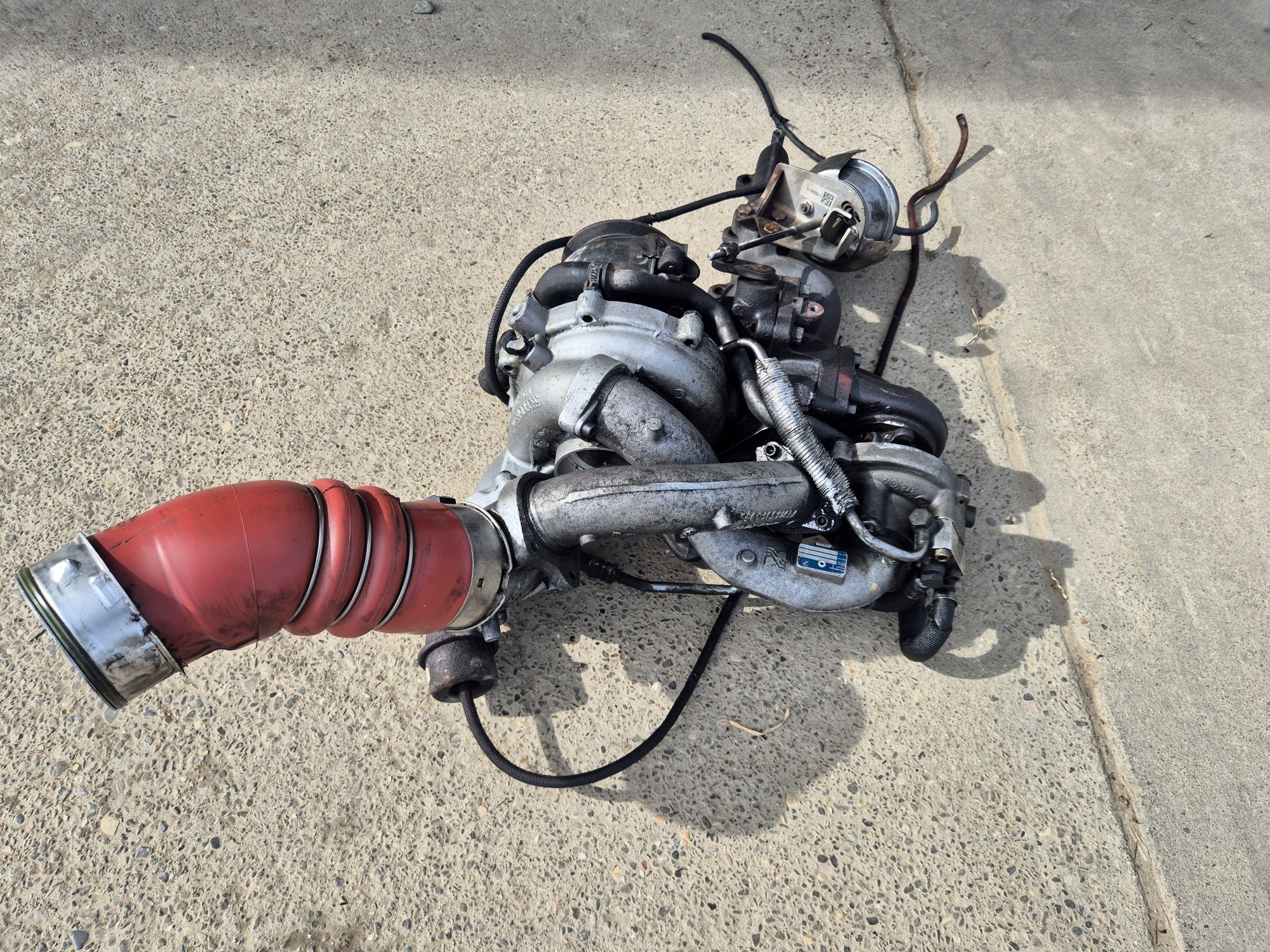 Турбина Bi Turbo BMW 3.5 M57 306D5 БМВ 535 335 Навесное