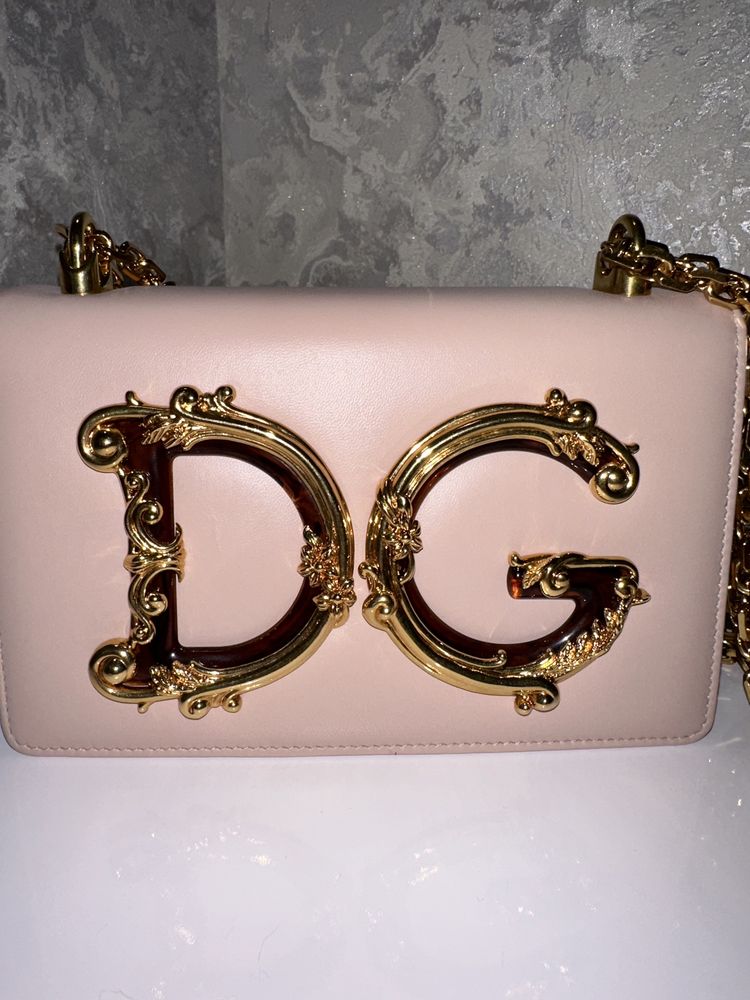 Кожаная сумка DG Girls Medium