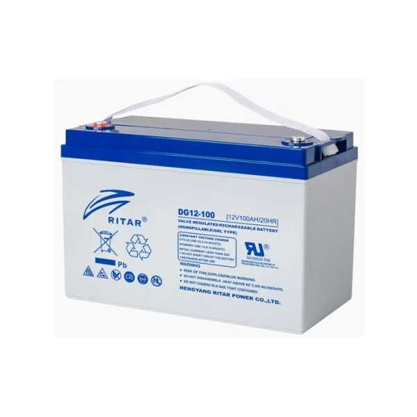 Акумулятор Ritar Gel DG12-100, 12V 100.0Ah