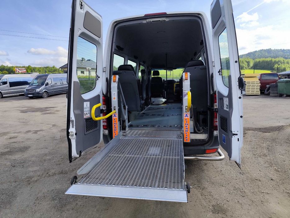 Bus do przewozu osób niepełnosprawnych, wynajem, kategoria B
