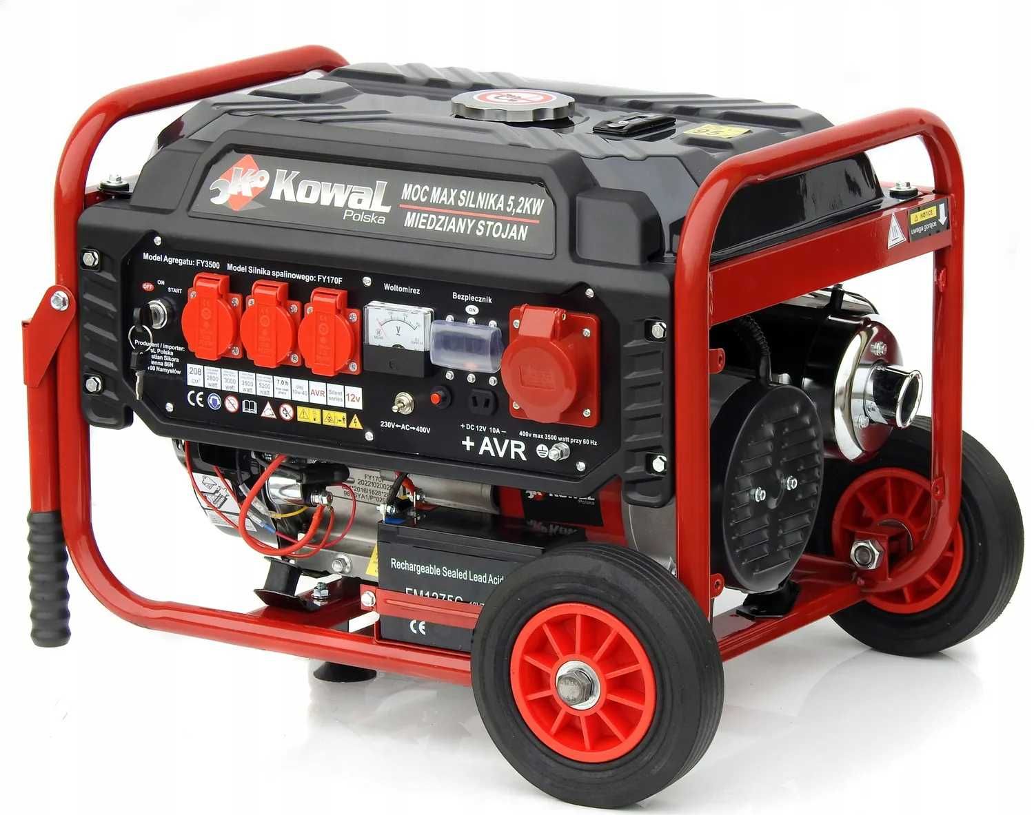 Agregat prądotwórczy Kowal 5.2KW