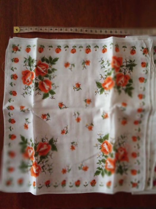 Носова батистова хусточка 30см х 30см (90-ті роки)