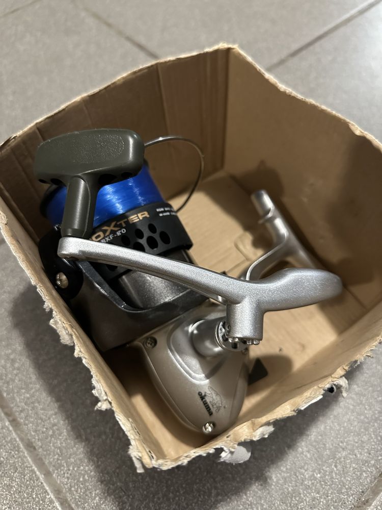 NOVO!!Carreto de pesca Okuma Boxter Bxf-80
