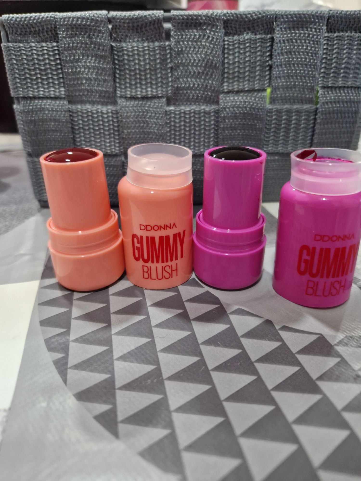 Blush em gel rosa