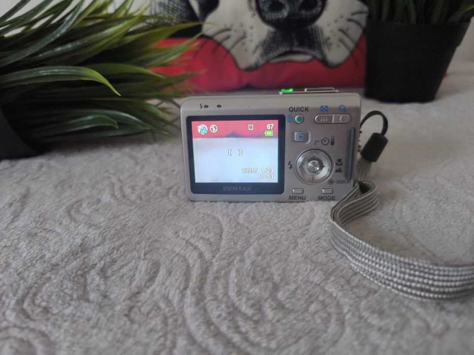 Aparat kompaktowy Pentax Optio S5n 5MP, szybka wysylka