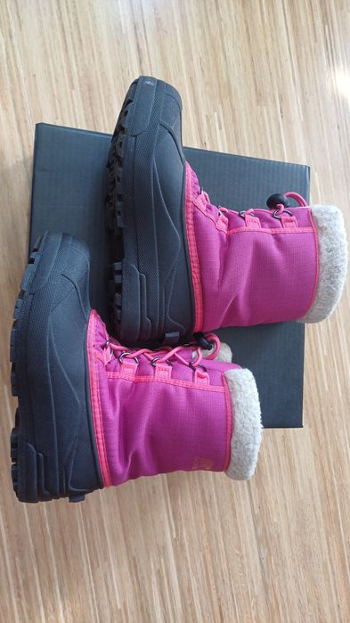 Buty zimowe Śniegowce dziecięce SOREL YOUTH Cumberland Deep Blush