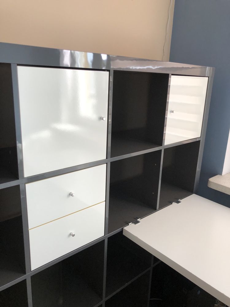 Ikea kallax 4x4 + lagkapten