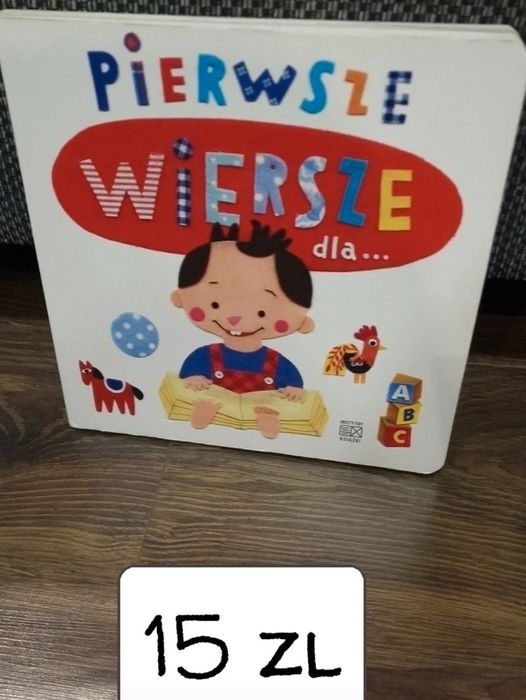 Książka pierwsze wiersze dla
