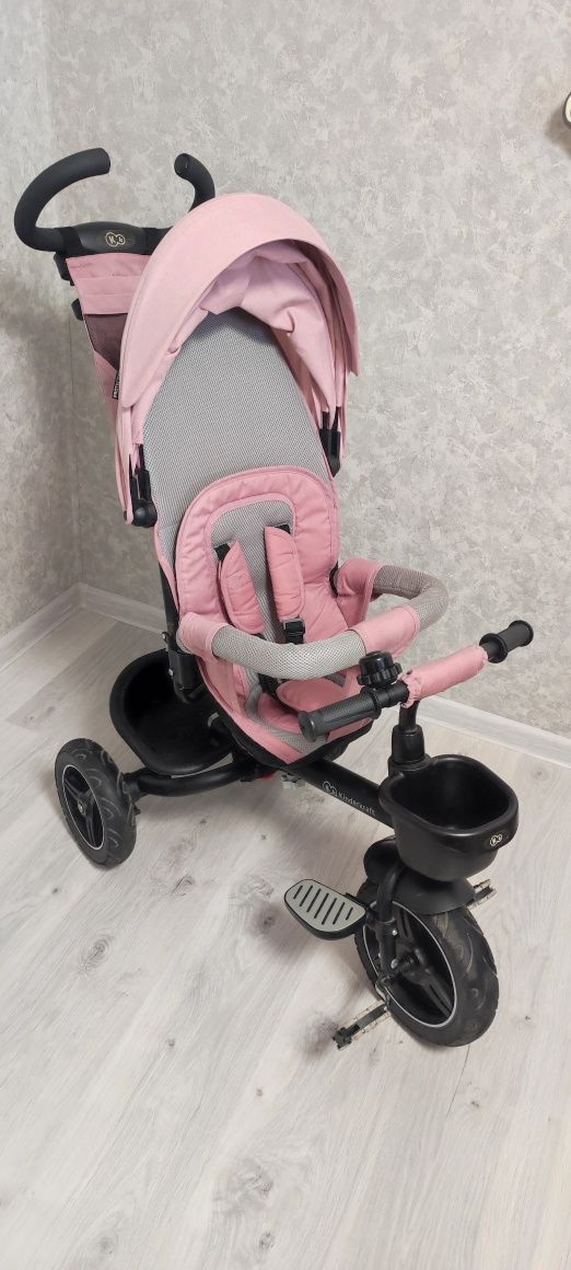 Триколісний велосипед Kinderkraft Spinstep Mauvelous Pink