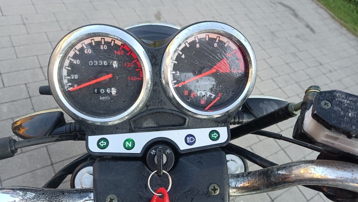 Motocykl Barton 125/ 3500km przebieg
