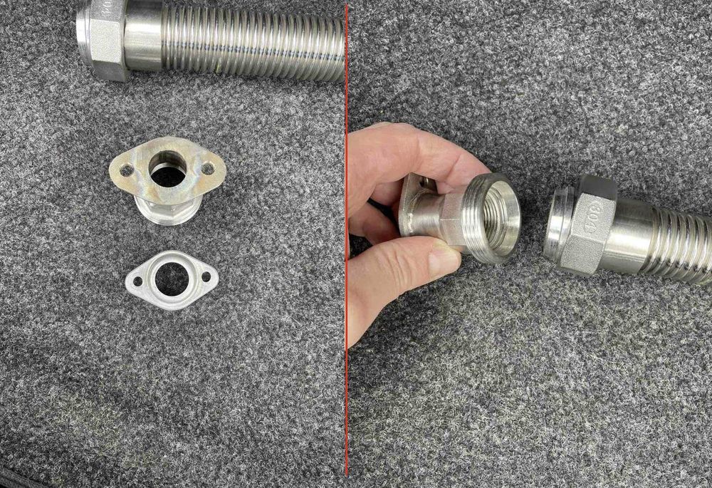 Шланг гофра для выхлопных газов генераторов,авто,рукав глушитель труба