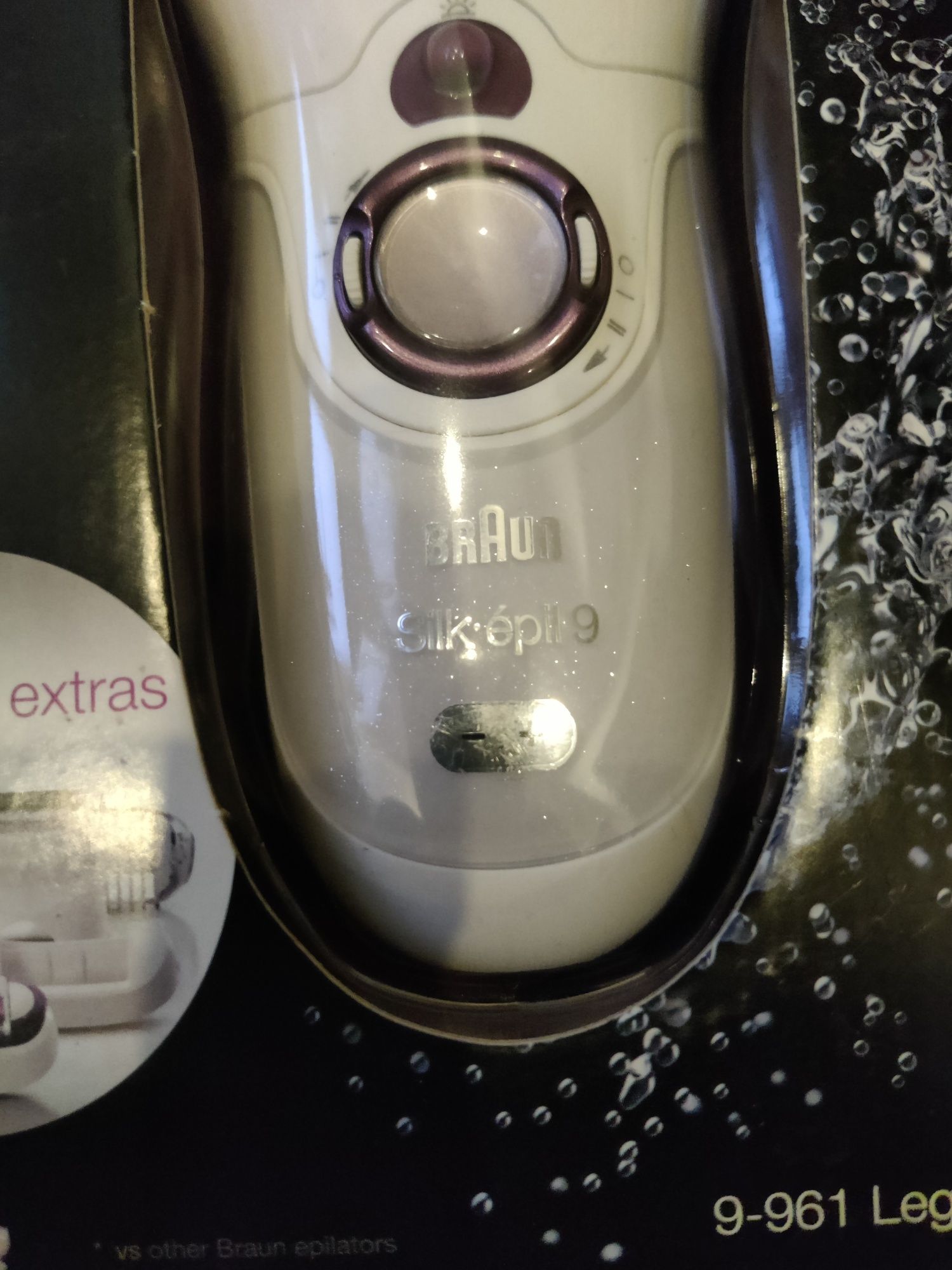 Depilator w zestawie Braun silkepil 9