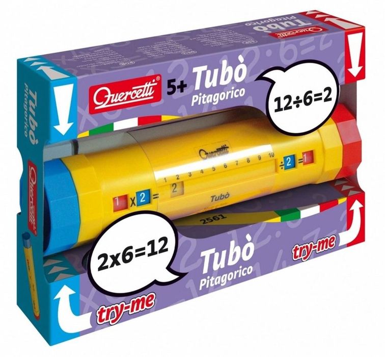 Tuba Pitagorasa do nauki tabliczki mnożenia pudełko,220x147 mm