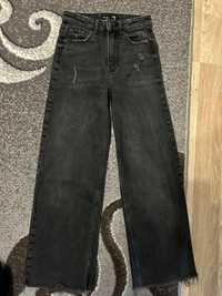 Чорні джинси кюлоти 32 розмір