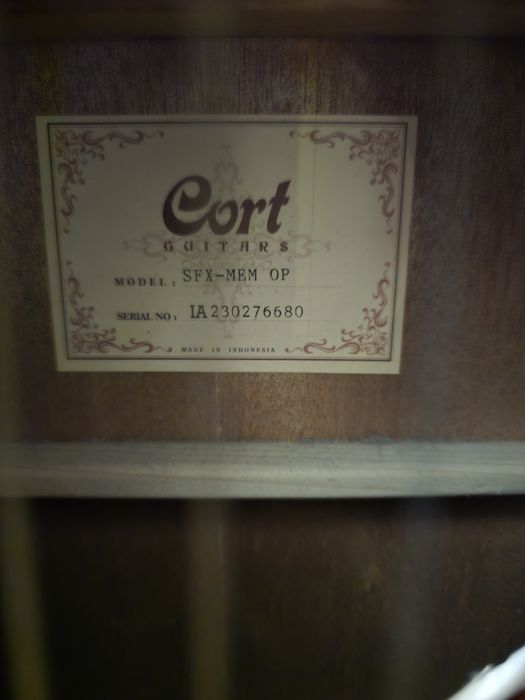 Гітара cort корт