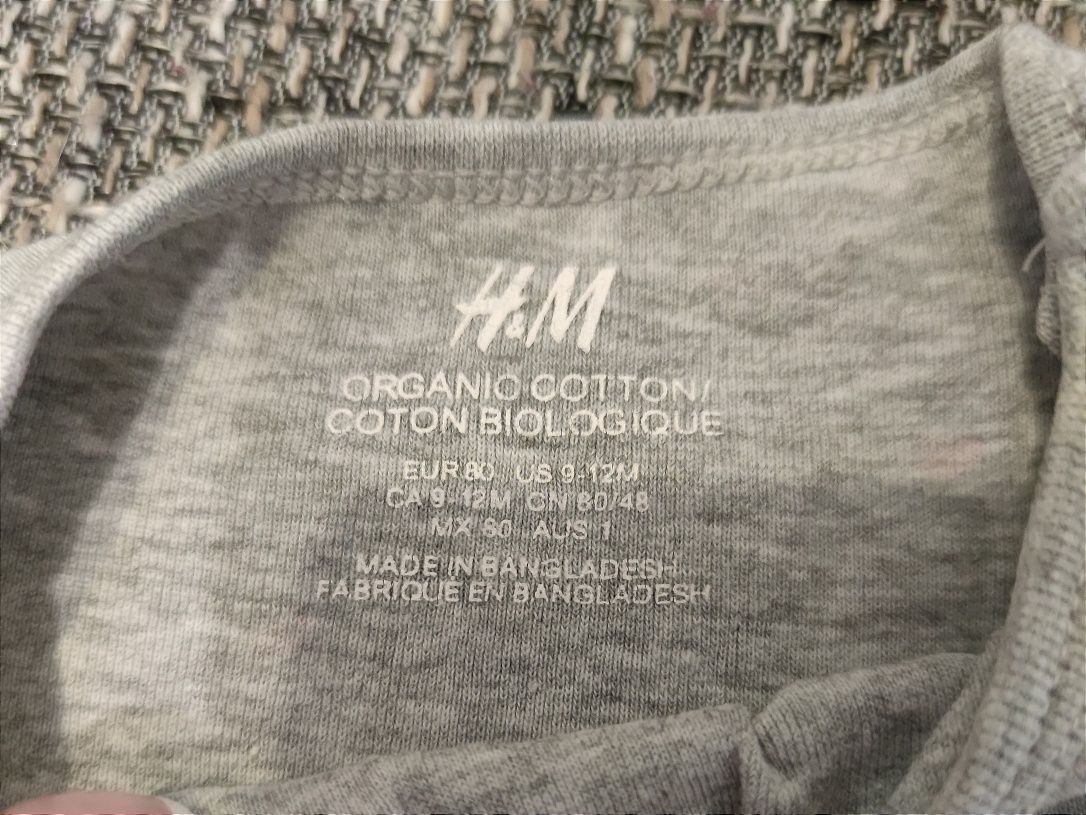 Боді-майка Carters 18м, H&M 12м.