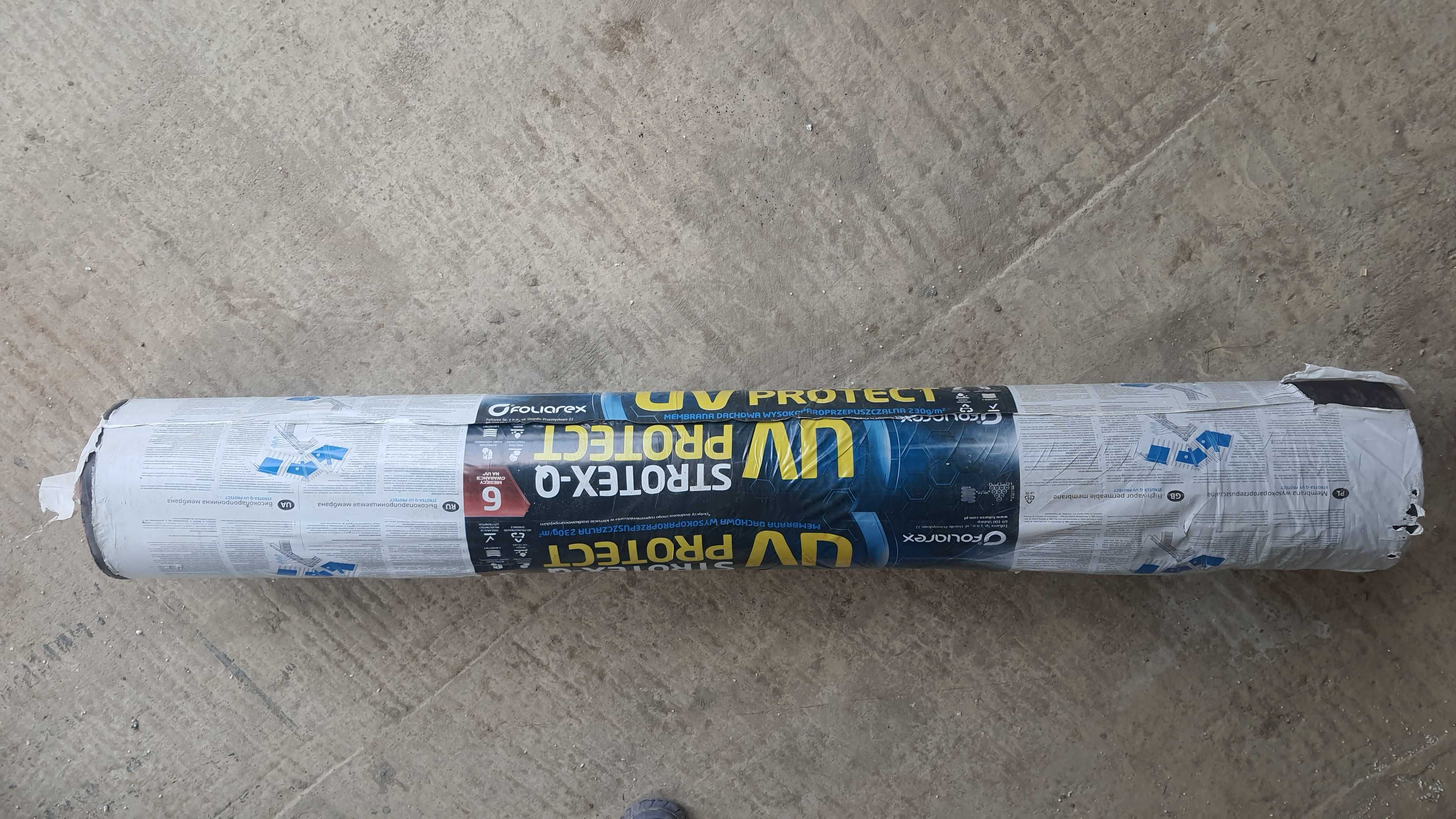 міцна мембрана UV PROTECT StrotexQ рулон 230 грам