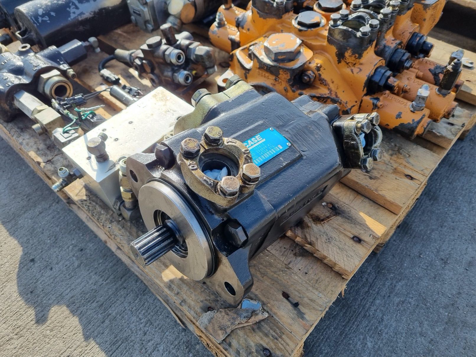 CASE 921 C ładowarka kołowa hydraulika komplet