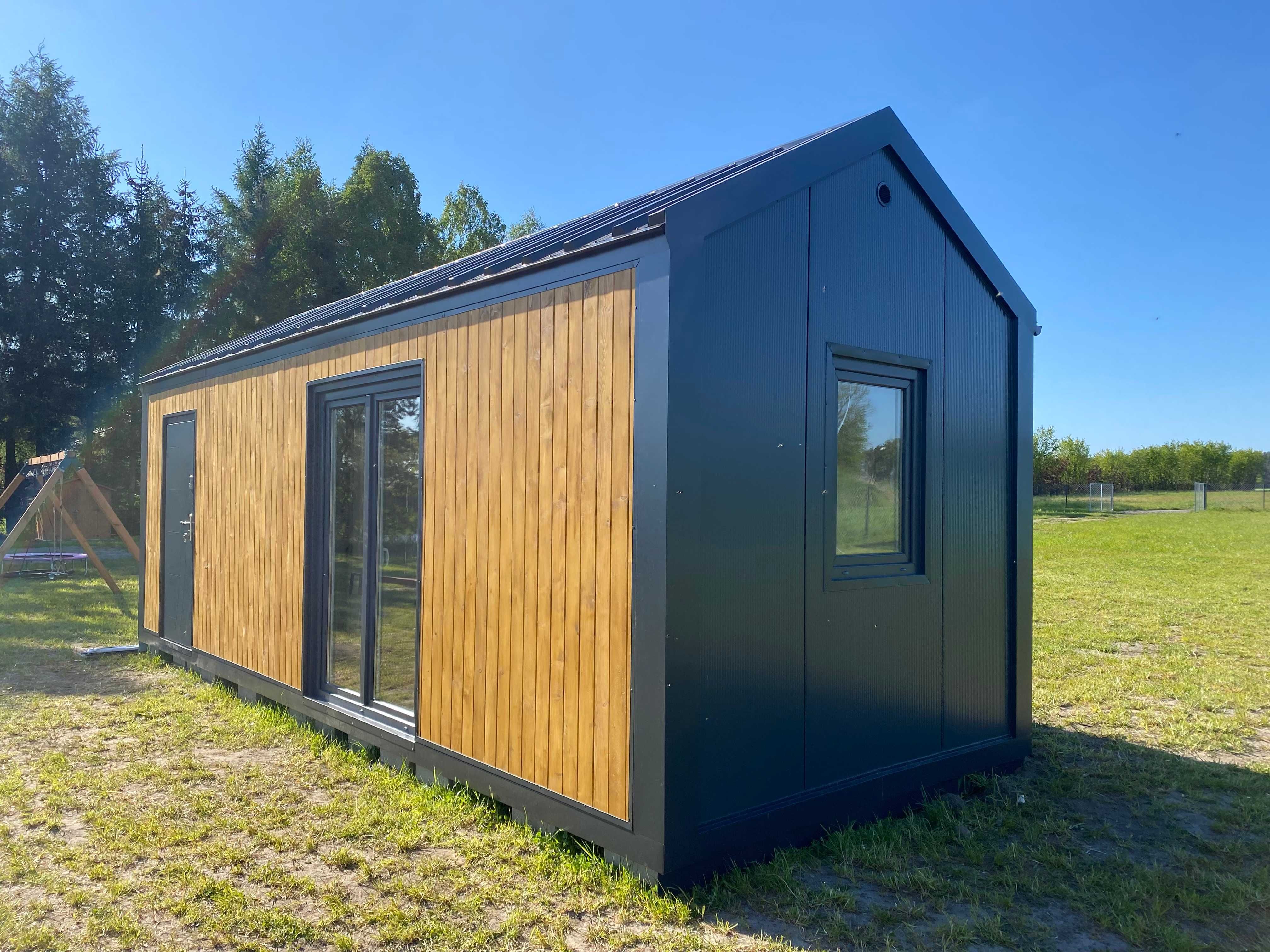 Domek letniskowy/całoroczny 10x3,5 (35m2) - wyposażony