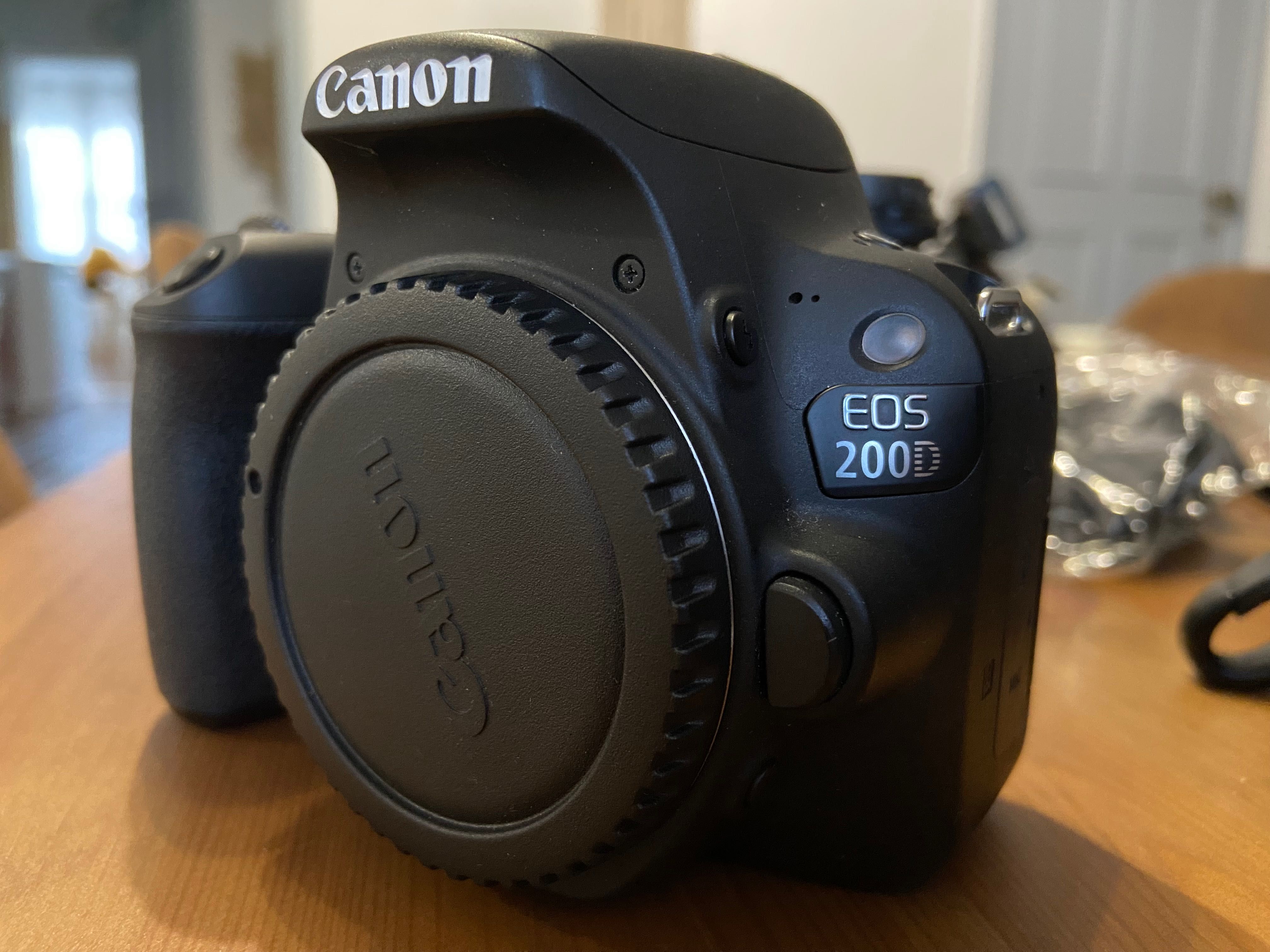 Canon 200d Dslr + polarizadores+ tripé