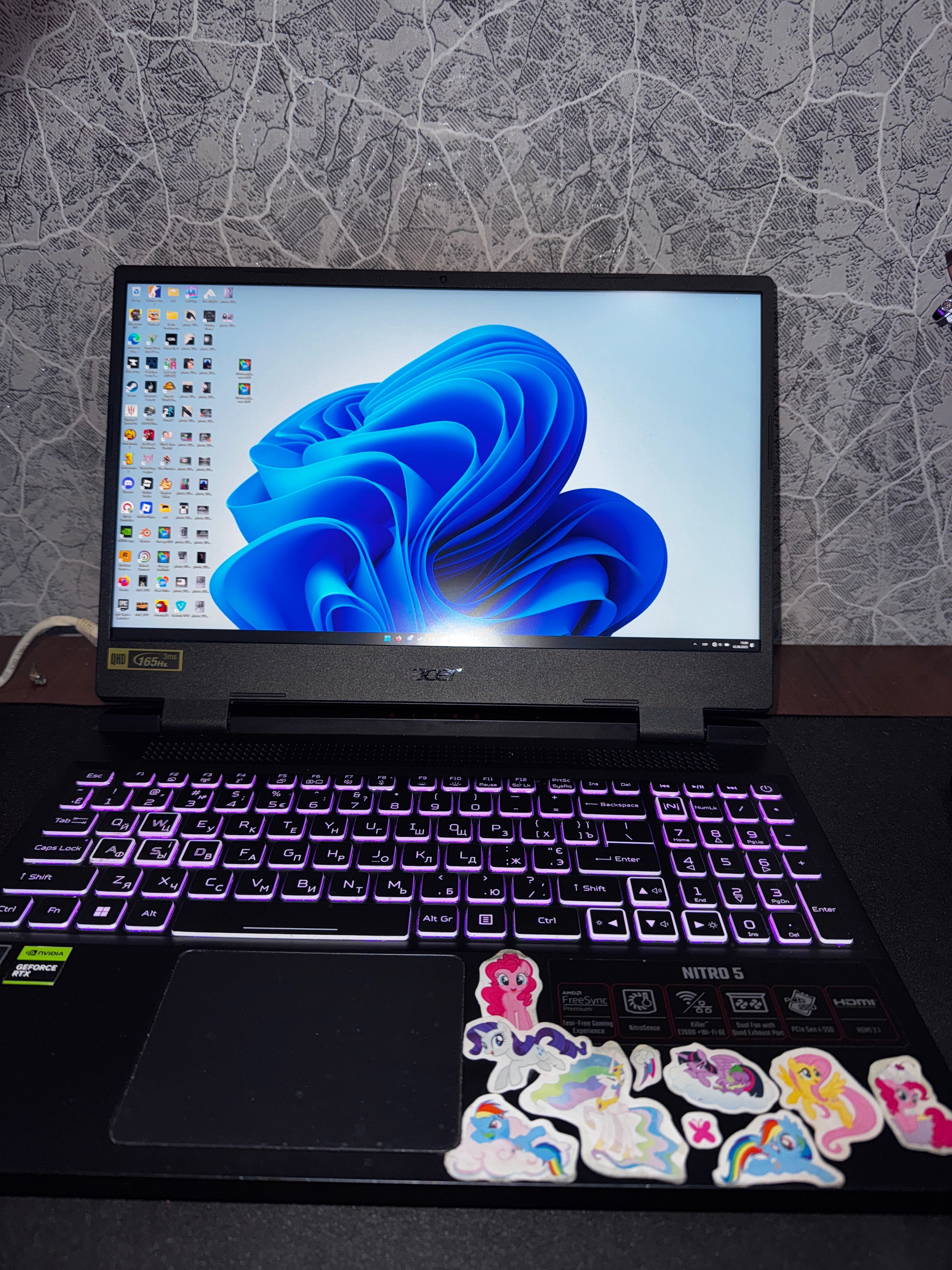 Ноутбук Acer Nitro 5, rtx 3070ti/8gb, 32 Ram, 2TB SSD