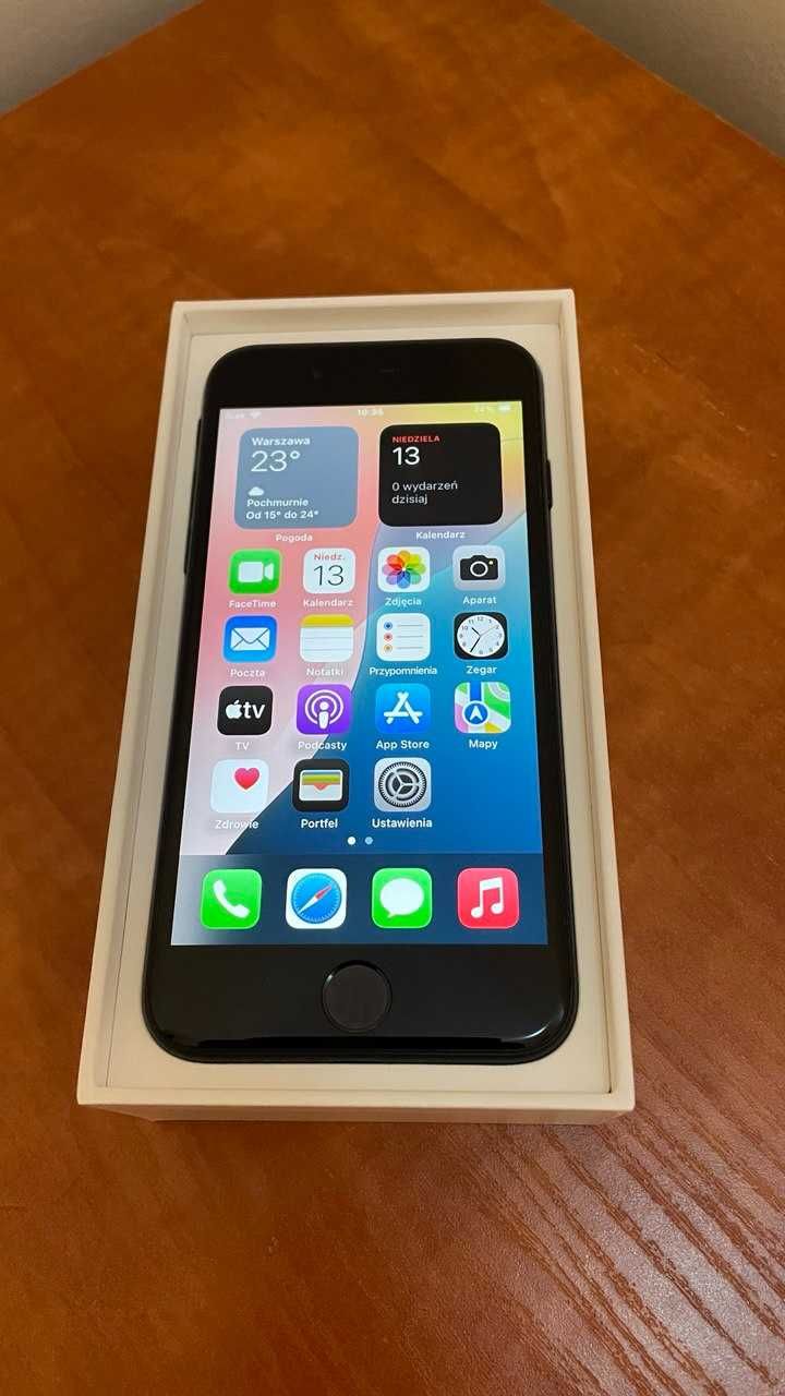 iPhone SE 2020 64GB Czarny - Super Stan + Pudełko
