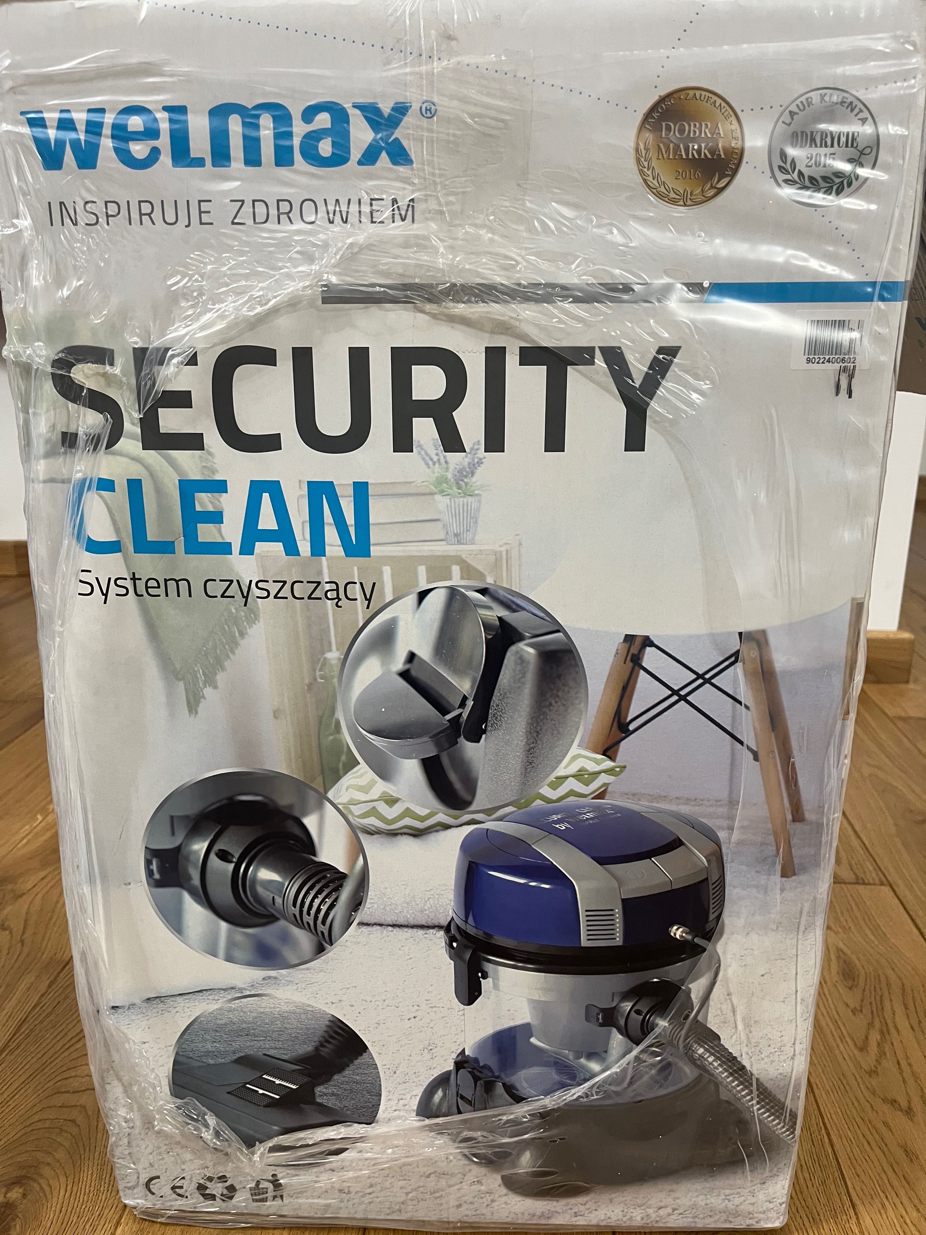 NOWY odkurzacz piorący Welmax Security Clean