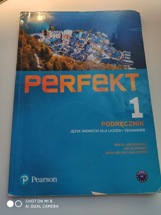 Podręcznik Perfekt 1. Pearson.