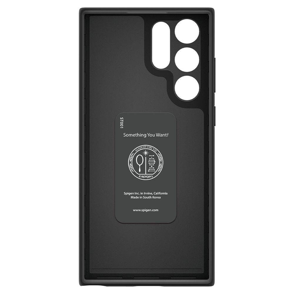 Etui Spigen do Samsung Galaxy S22 Ultra 5G Thin Fit Black