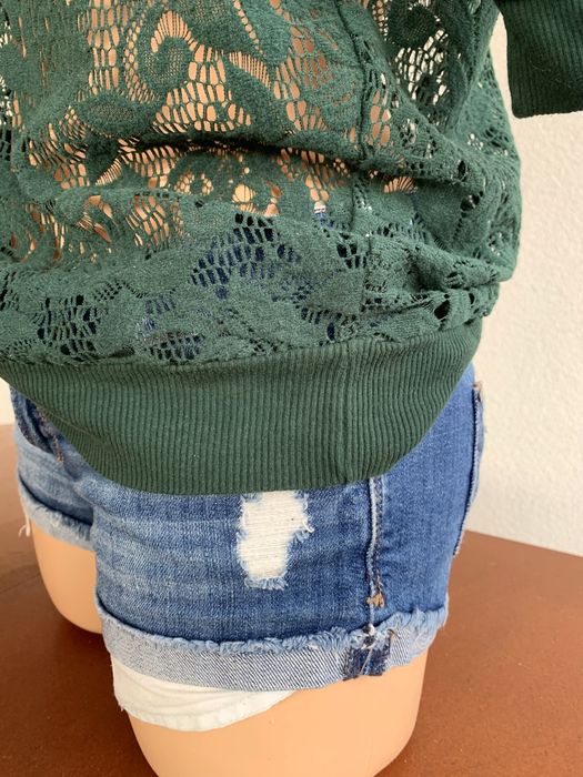 Narzutka zielona ażurkowa (S)