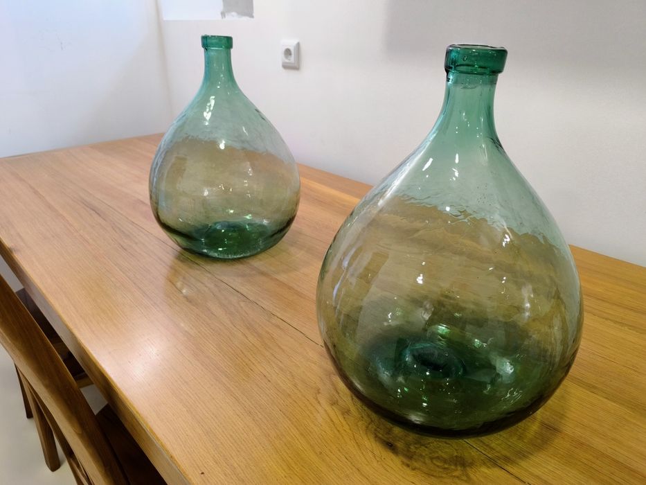 Conjunto de  sala Mesa com 6 cadeiras em carvalho francês
