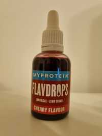 Flavdrops- kropelki smakowe wiśniowe  Myprotein