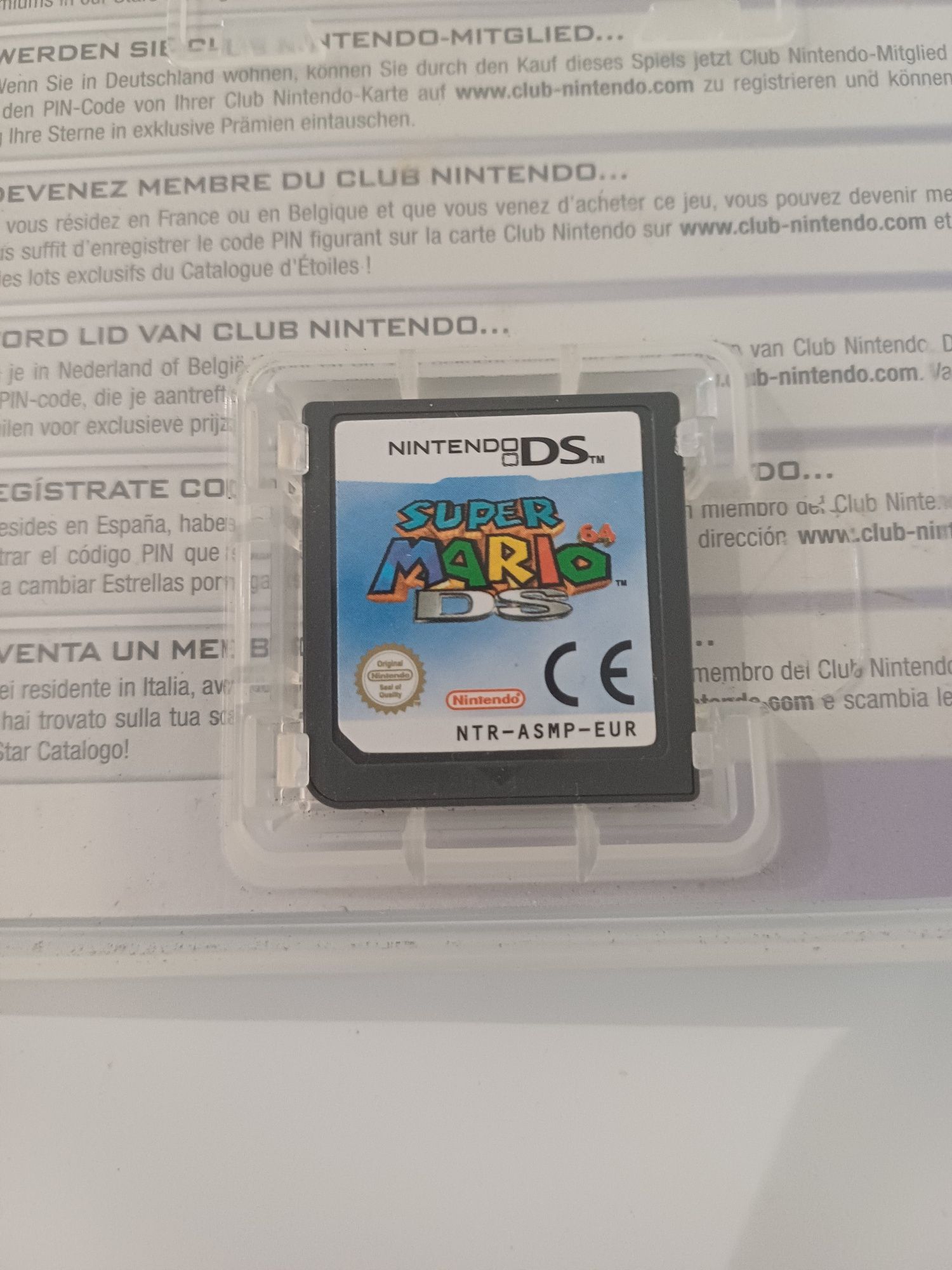 Super Mario 64 DS Nintendo DS oryginalna