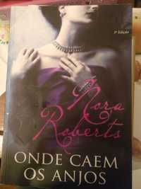 Livro "onde caem os anjos" de Nora Roberts