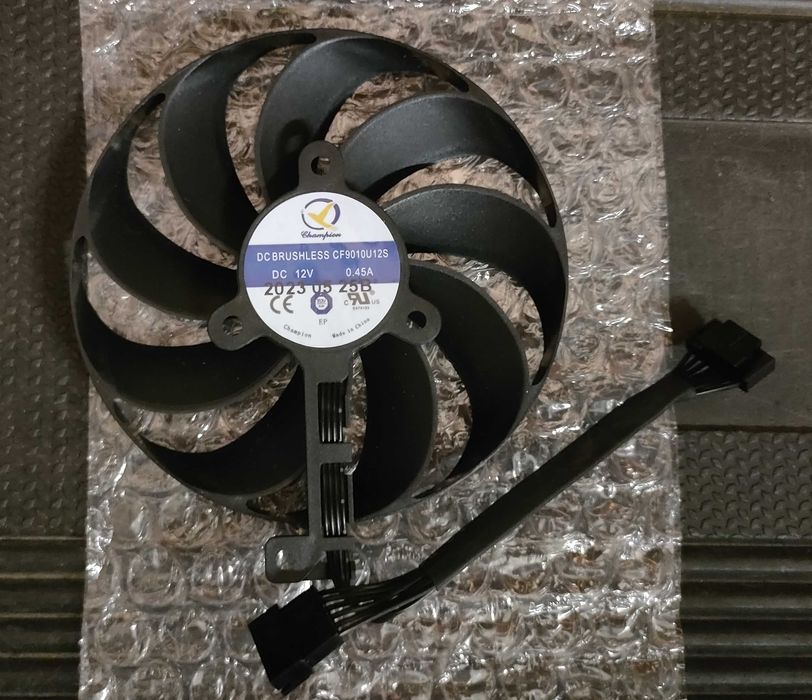 Wentylator zamienny do ASUS TUF Gaming RTX 3060/3070/3080/3090 Ti
