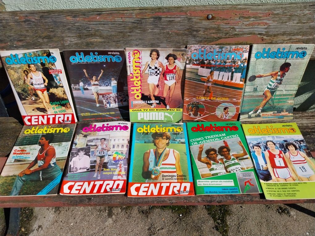 Revistas antigas de desporto