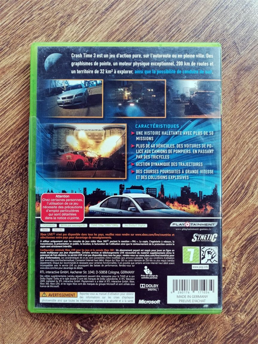 Gra Crash Time III XboX 360