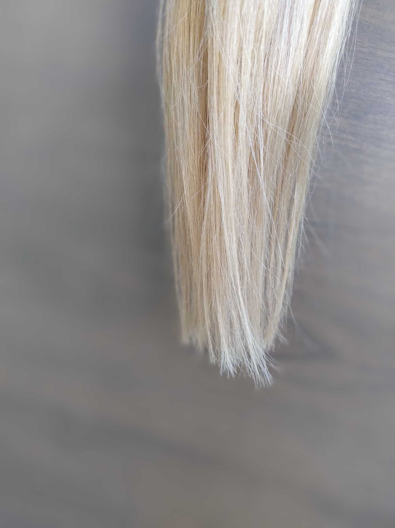 Włosy naturalne ok 43 cm 100 pasm #18 16"