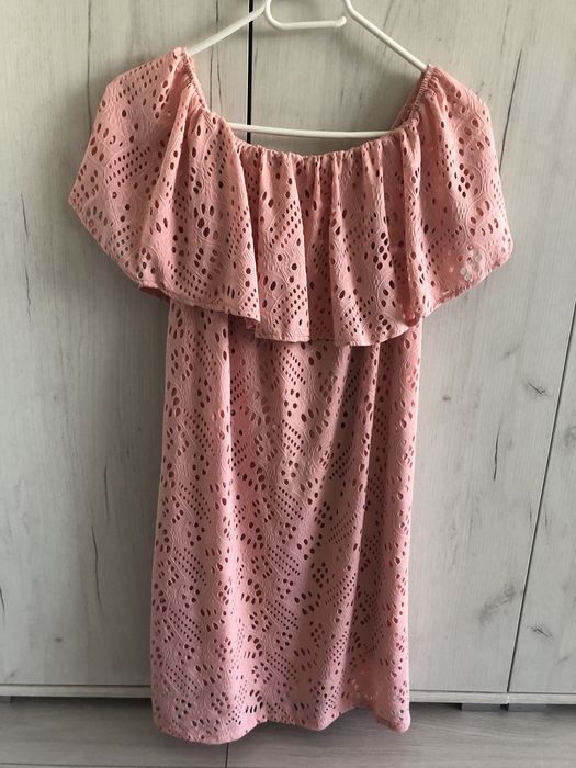 Sukienka ażurowa boho kombinezon r. XS 34